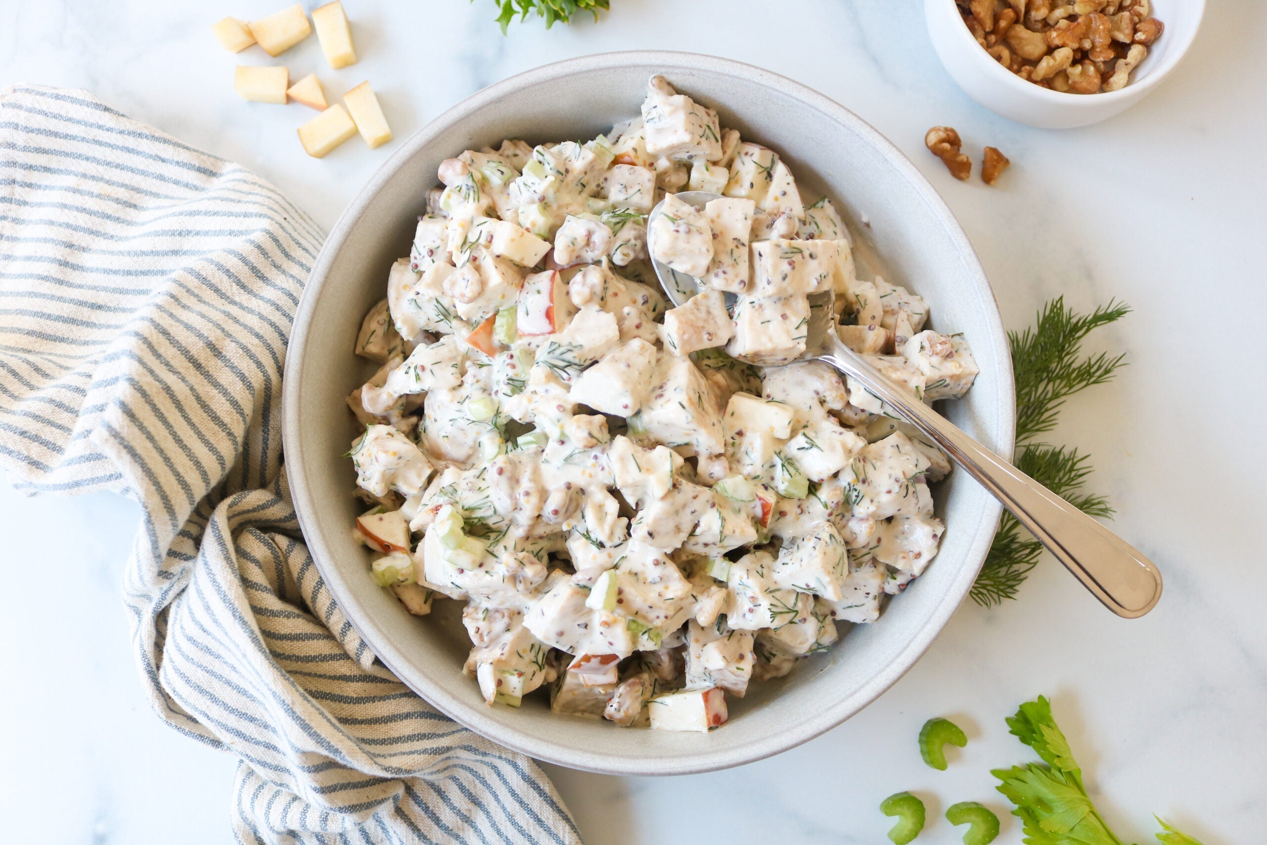 Rotisserie Chicken Apple Salad