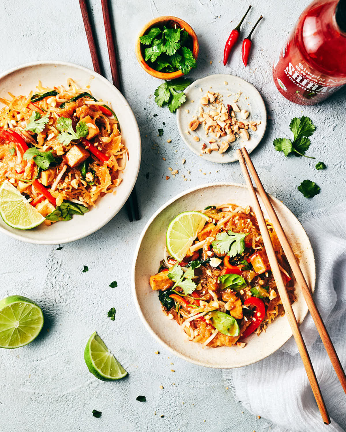 Macro Friendly Pad Thai